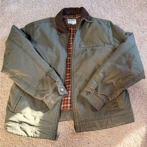 Old Navy Olive Green Barn / Chore Coat